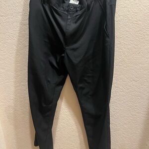 Izod Men's Classic Black Dress Pants